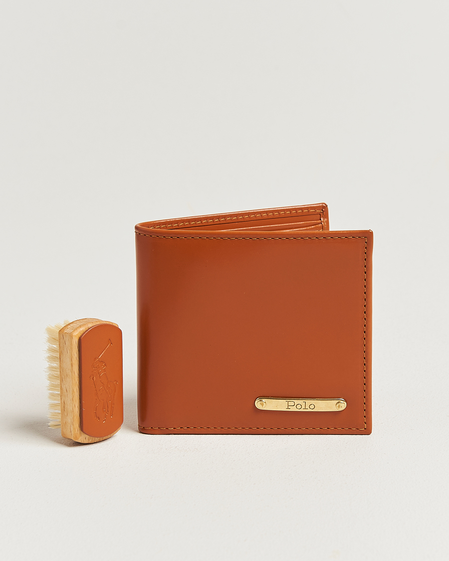Heren | Portemonnees | Polo Ralph Lauren | Bridle Leather Wallet Tan