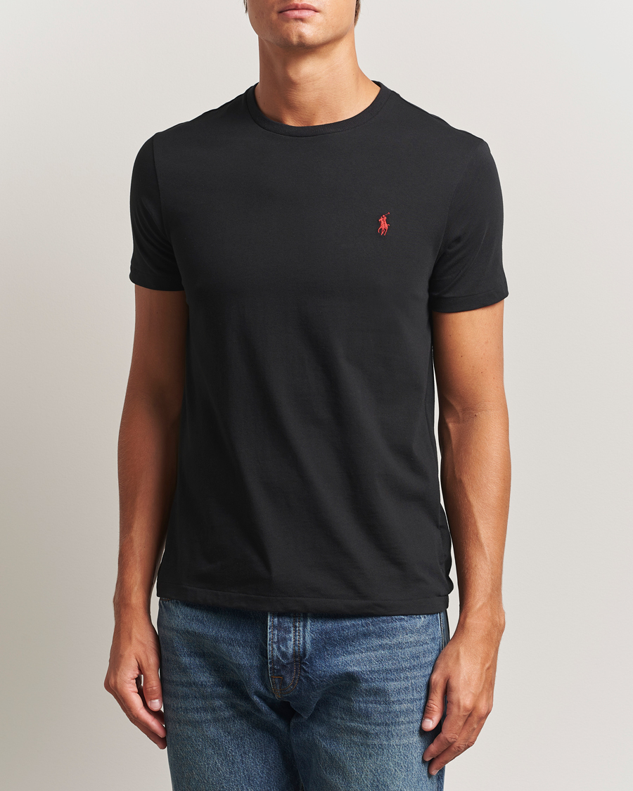 Heren | T-shirts | Polo Ralph Lauren | 2-Pack Crew Neck T-Shirt Black/White