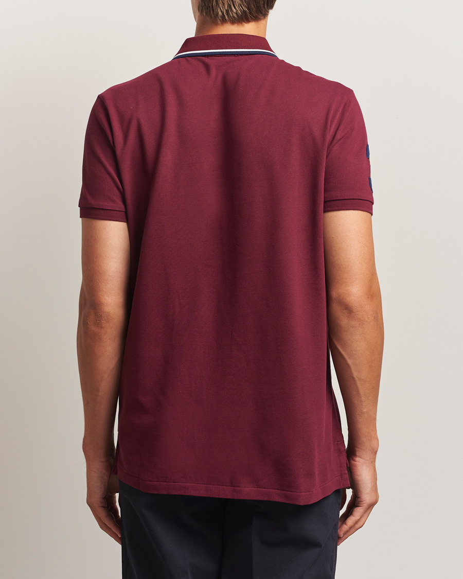 Heren | Polo's | Polo Ralph Lauren | Diagonal Stripe Big Pony Polo Classic Wine