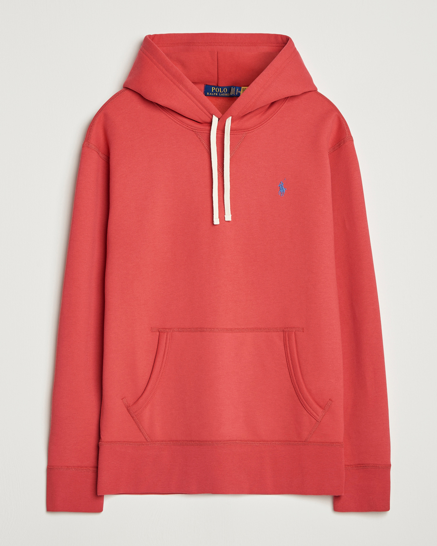 Homme | Pulls Et Tricots | Polo Ralph Lauren | RL Fleece Hoodie Sunrise Red