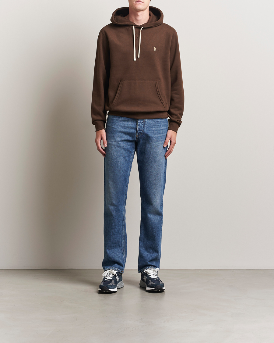 Heren | Truien | Polo Ralph Lauren | RL Fleece Hoodie Nutmeg Brown