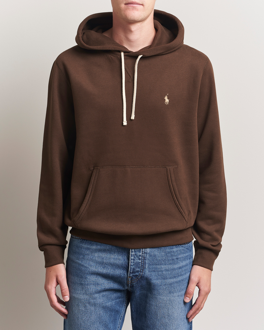 Heren | Truien | Polo Ralph Lauren | RL Fleece Hoodie Nutmeg Brown