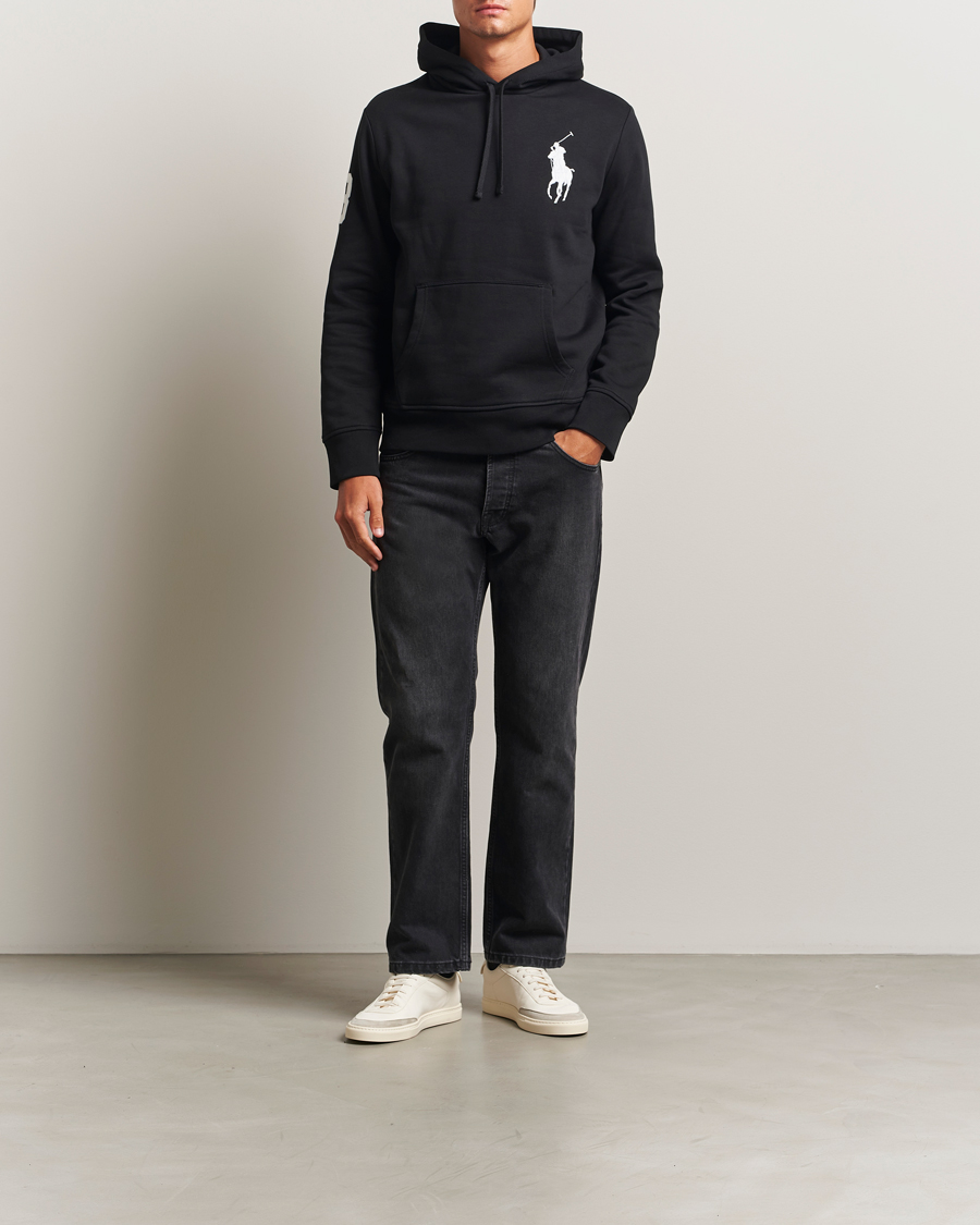 Heren | Truien | Polo Ralph Lauren | Big Pony Hoodie Polo Black