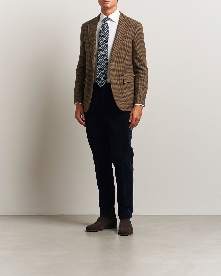Heren | Blazers | Polo Ralph Lauren | Single Breasted Guncheck Sportcoat Olive