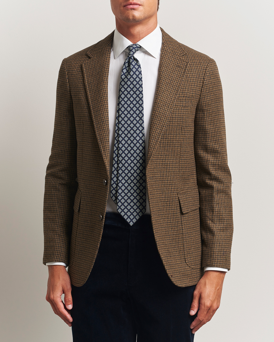 Heren | Blazers | Polo Ralph Lauren | Single Breasted Guncheck Sportcoat Olive