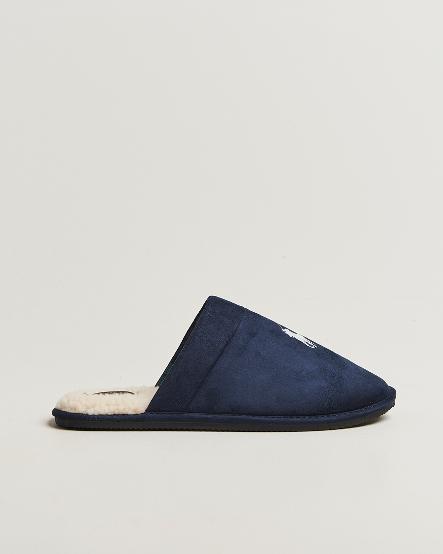 Homme | Sandales Et Mules | Polo Ralph Lauren | Klarence Dress Slipper Navy/BlackWatch