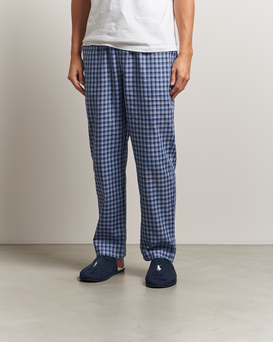 Heren | Sandalen slides | Polo Ralph Lauren | Klarence Dress Slipper Navy/BlackWatch