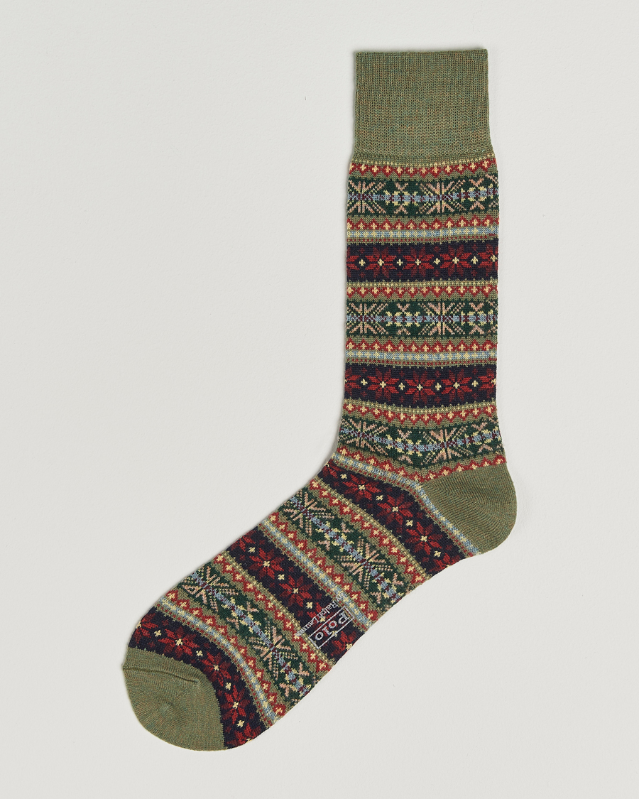 Homme | Sous-Vêtements Et Chaussettes | Polo Ralph Lauren | Fair Isle Sock Loden Heather