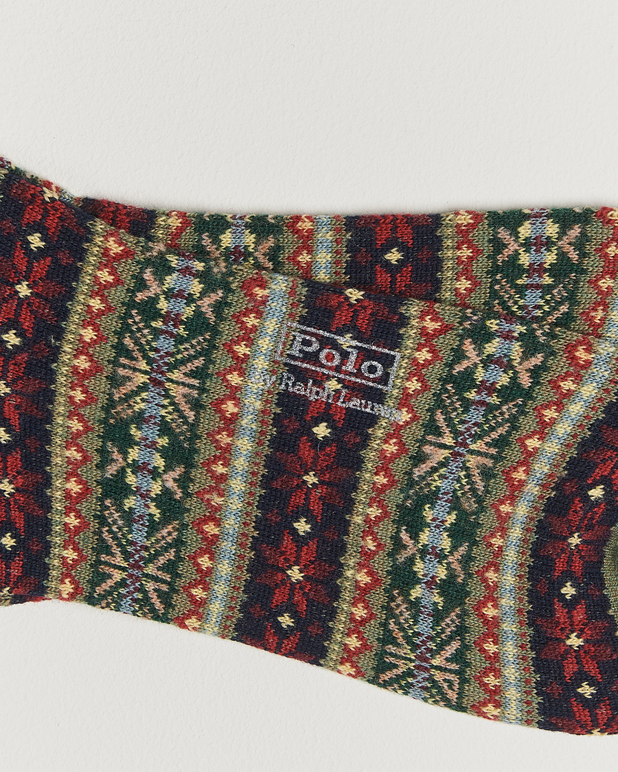 Homme | Sous-Vêtements Et Chaussettes | Polo Ralph Lauren | Fair Isle Sock Loden Heather