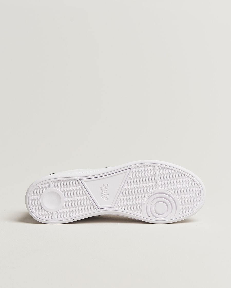 Homme | Baskets | Polo Ralph Lauren | Heritage Court Sneakers White/Navy/Red