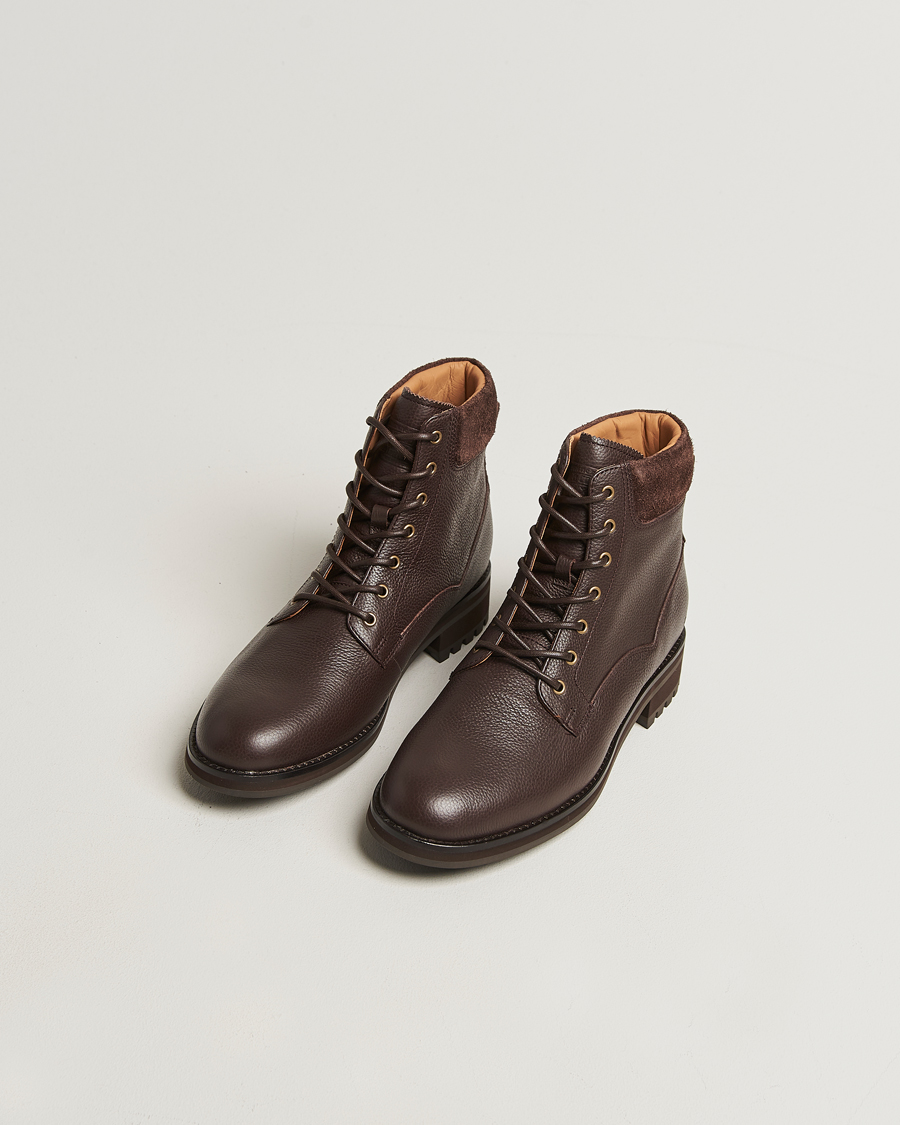 Homme | Bottes | Polo Ralph Lauren | Bryson Mid Boot Dark Brown Calf