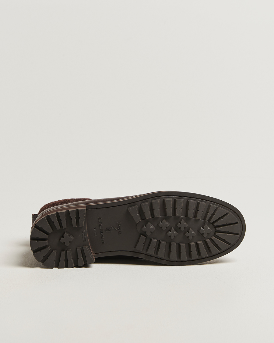 Homme | Bottes | Polo Ralph Lauren | Bryson Mid Boot Dark Brown Calf