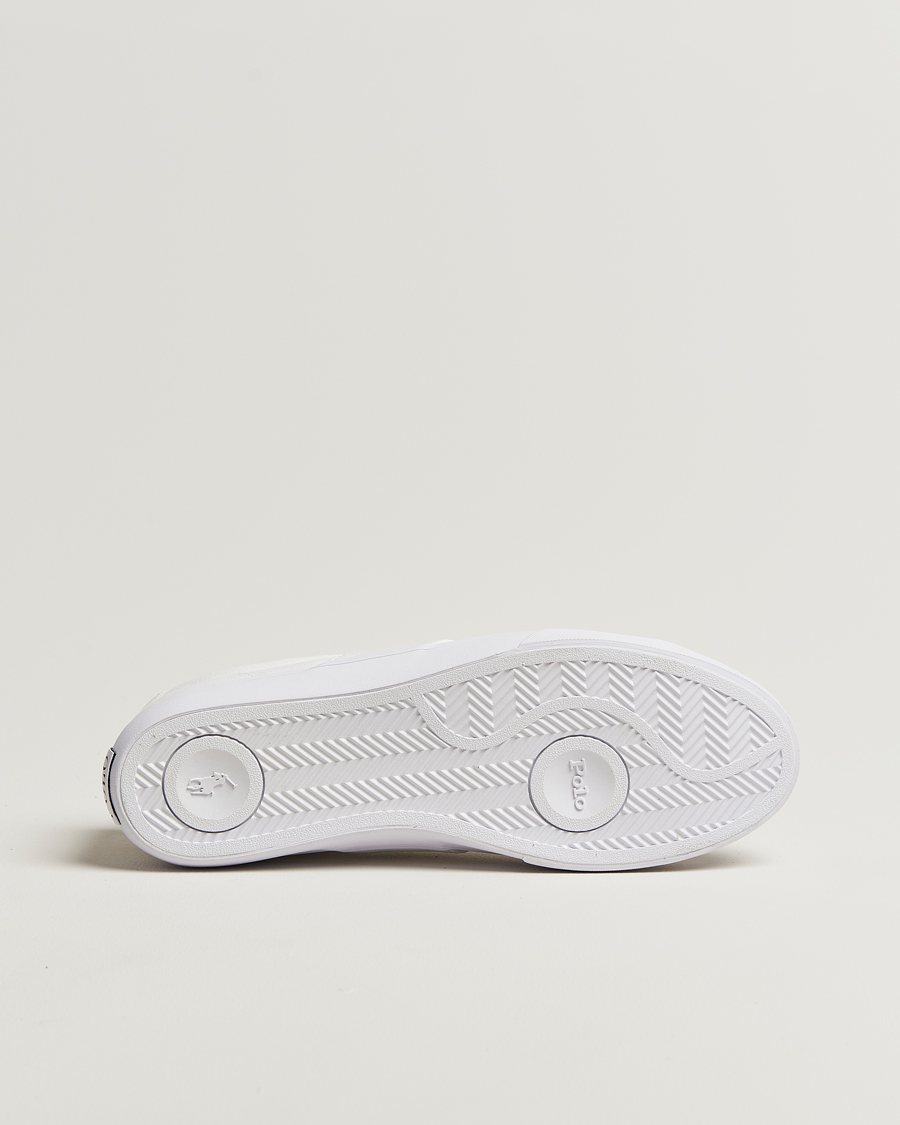 Heren | Sneakers | Polo Ralph Lauren | Sayer Canvas Sneakers White/Black