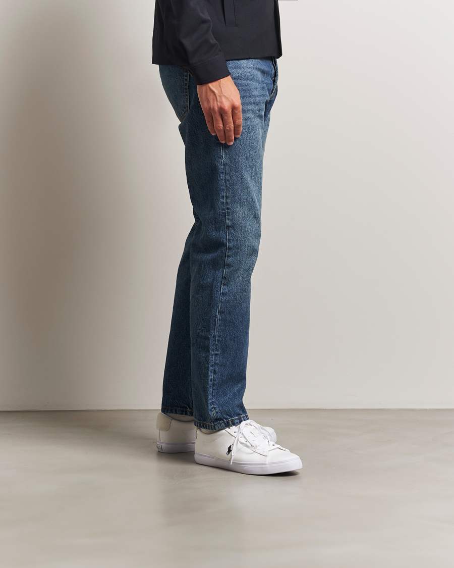 Heren | Sneakers | Polo Ralph Lauren | Sayer Canvas Sneakers White/Black