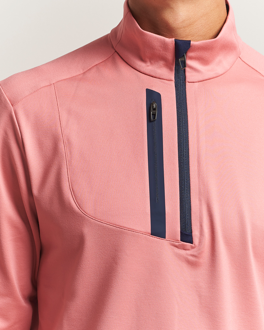 Homme | Pulls Et Tricots | RLX Ralph Lauren | Luxury Jersey Half Zip Desert Rose