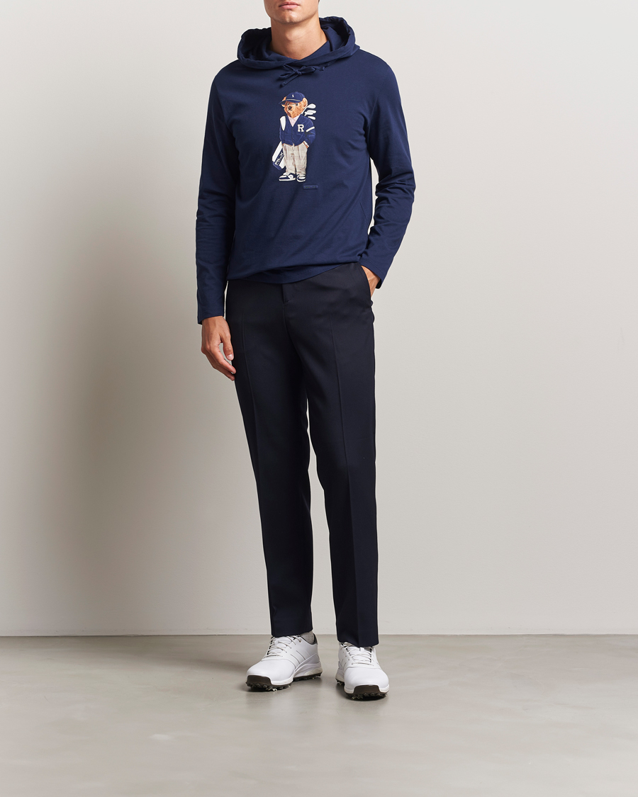 Heren | Truien | RLX Ralph Lauren | Jersey Bear Hoodie Refined Navy