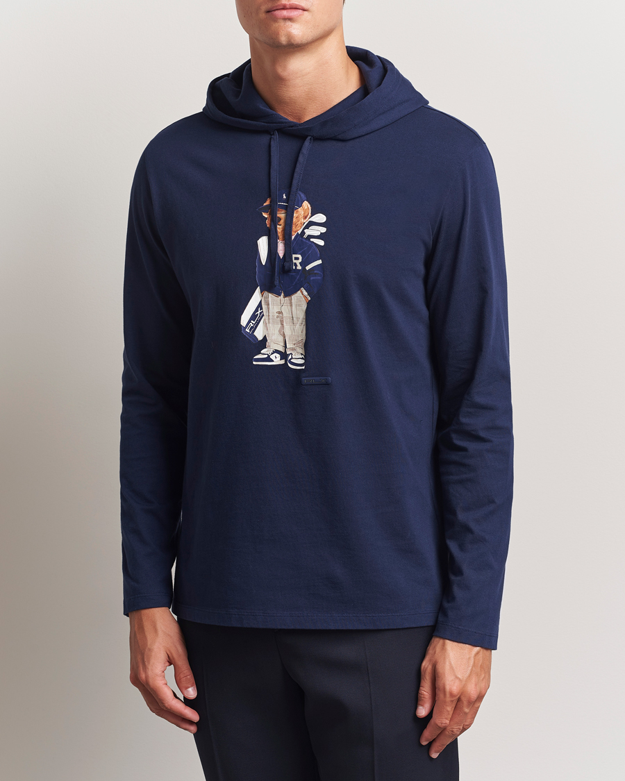 Heren | Truien | RLX Ralph Lauren | Jersey Bear Hoodie Refined Navy