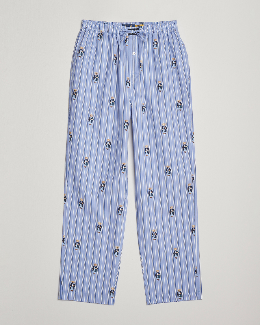 Homme | Peignoirs Et Pyjamas | Polo Ralph Lauren | Cotton Striped Pyjama Pants Blue