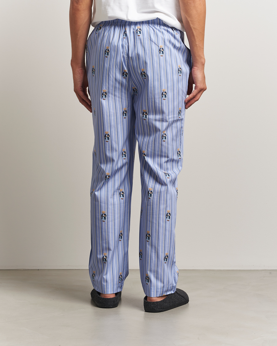 Homme | Peignoirs Et Pyjamas | Polo Ralph Lauren | Cotton Striped Pyjama Pants Blue