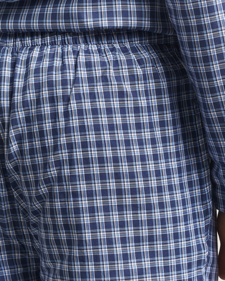 Homme | Peignoirs Et Pyjamas | Polo Ralph Lauren | Cotton Checked Pyjama Set Navy