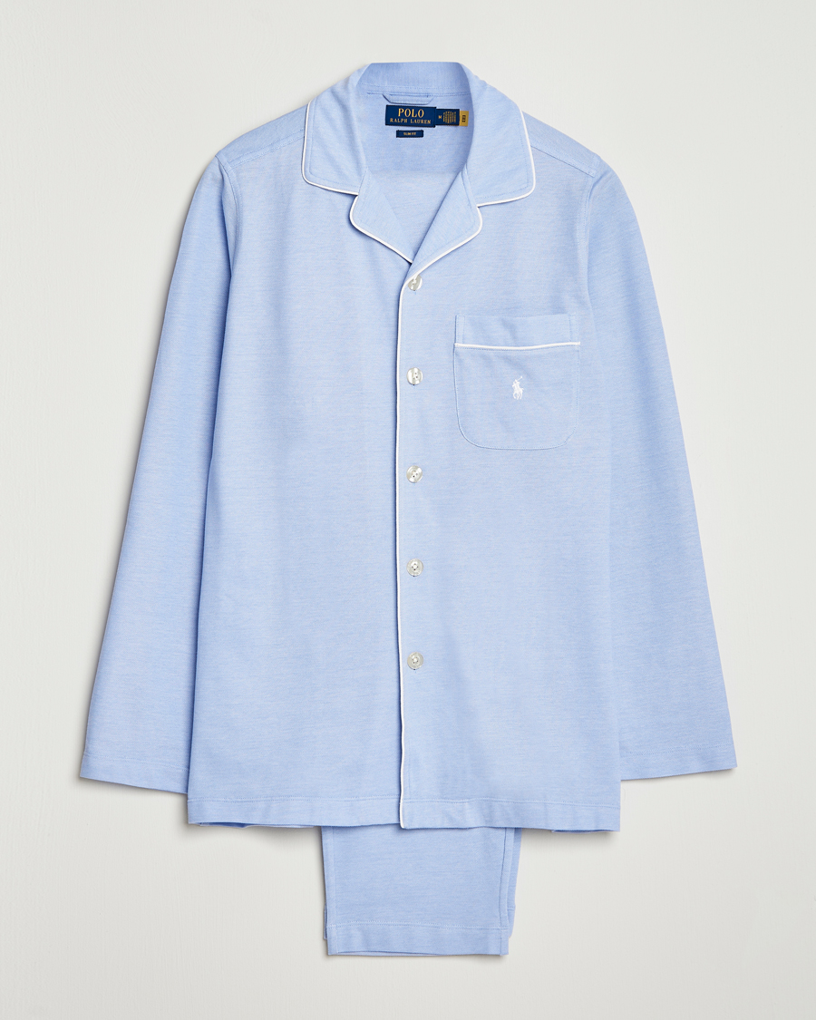 Homme | Peignoirs Et Pyjamas | Polo Ralph Lauren | Cotton Pyjamas Set Blue