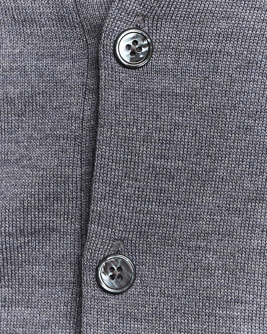 Homme | Pulls Et Tricots | Stenströms | Merino Pocket Cardigan Grey
