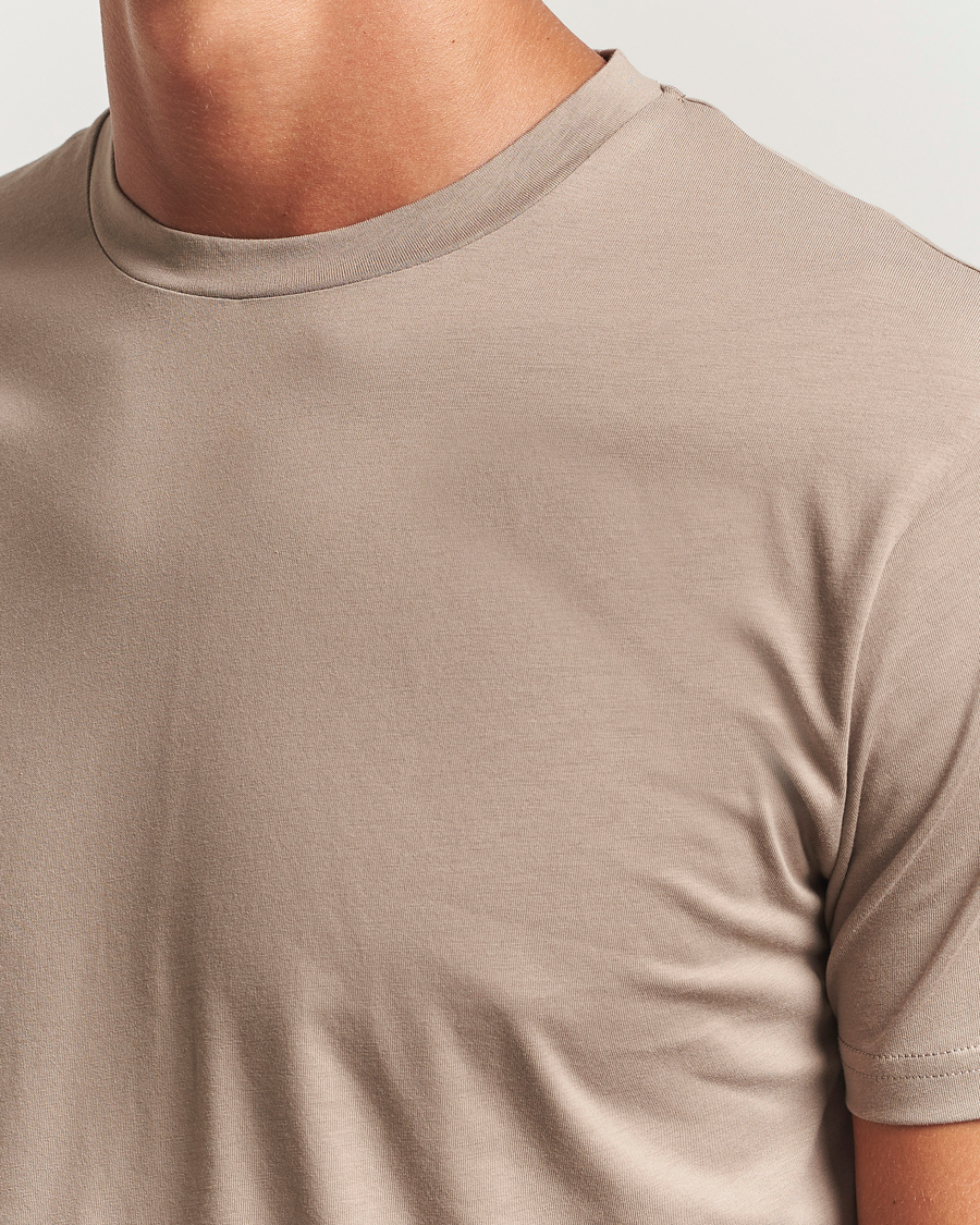 Homme | T-shirts | Sunspel | Riviera Midweight T-Shirt Mink