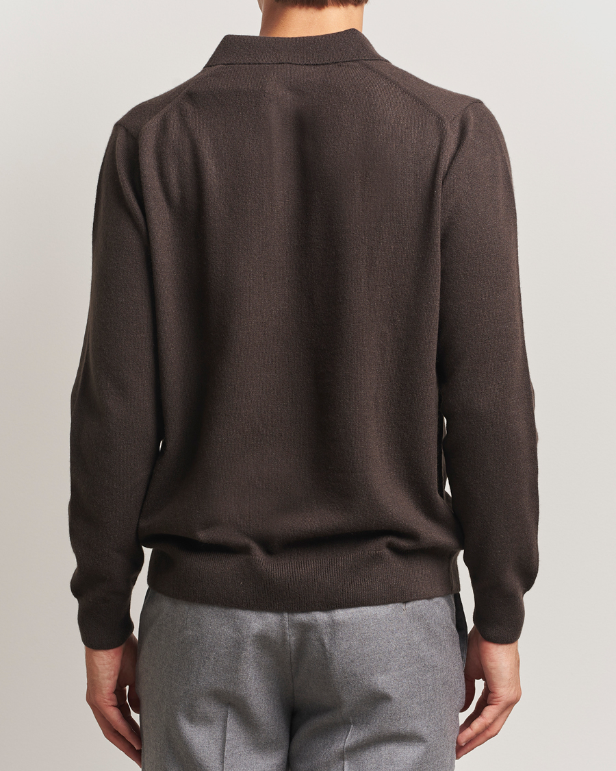 Homme | Pulls Et Tricots | Sunspel | Cashmere Polo Truffle