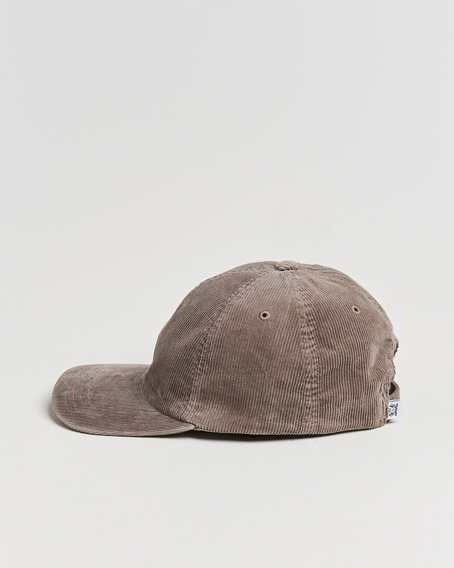 Homme | Bobs Et Casquettes | Sunspel | Corduroy Cap Bark