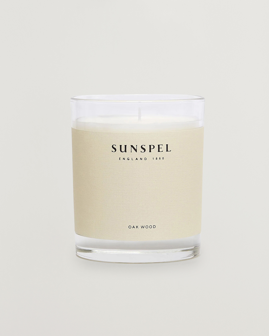 Homme | Bougies Parfumées | Sunspel | Oakwood Candle 185g