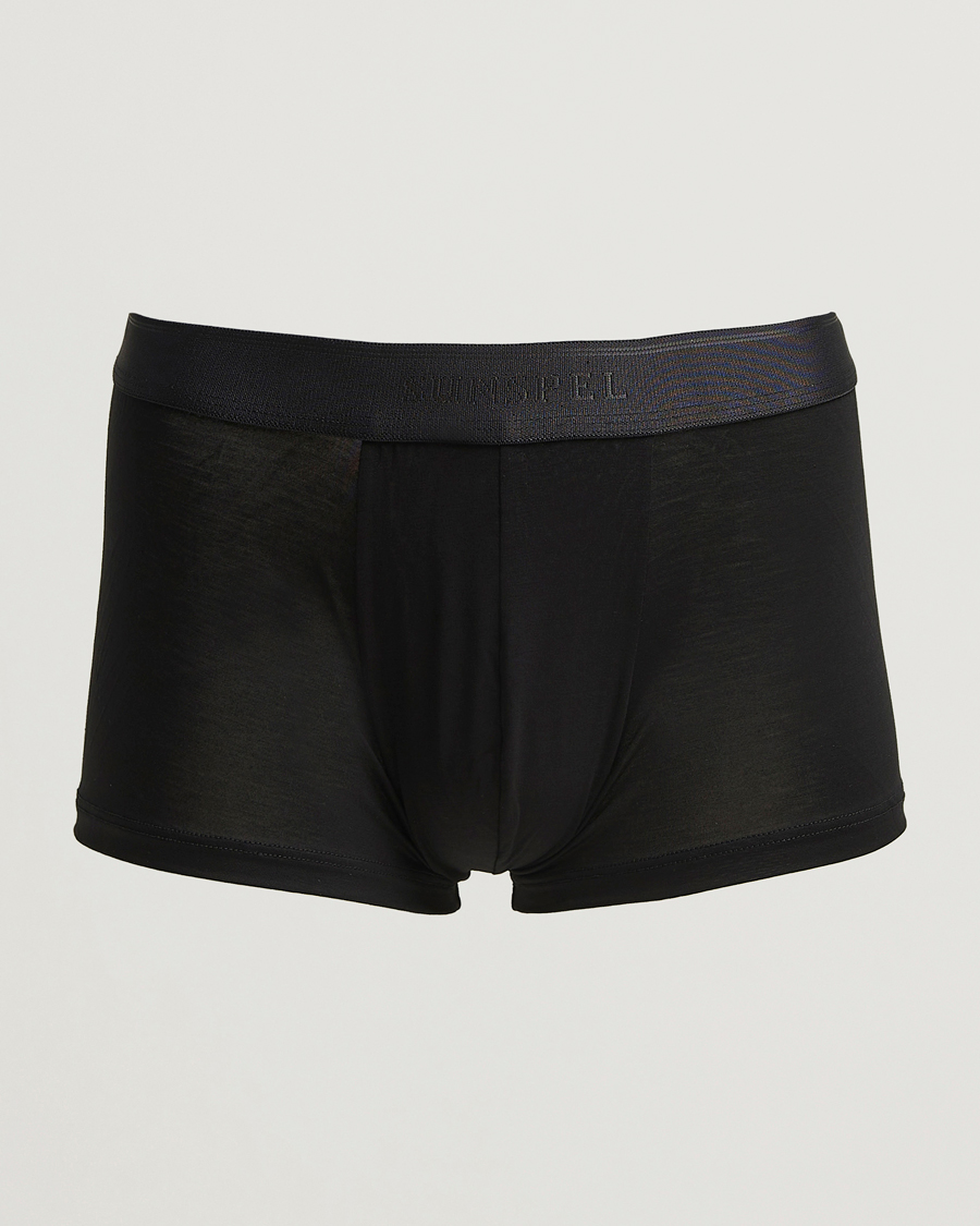 Homme | Sous-Vêtements Et Chaussettes | Sunspel | Tencel Stretch Trunk Black
