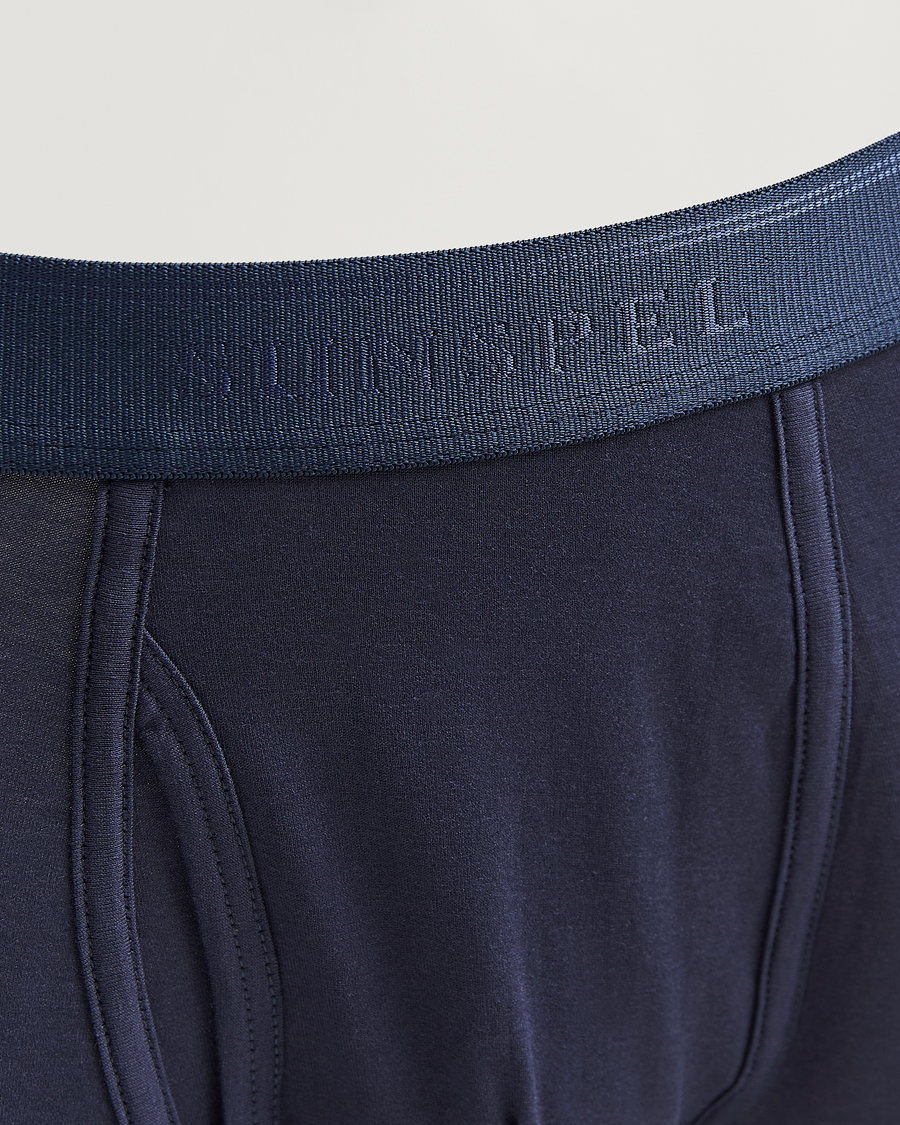 Heren | Ondergoed | Sunspel | Superfine Cotton Trunk Navy