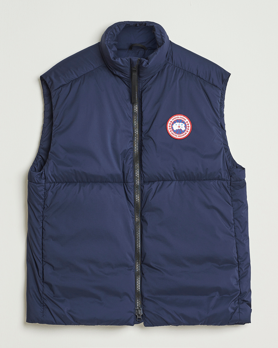 Homme | Manteaux Et Vestes | Canada Goose | Lodge Vest Atlantic Navy