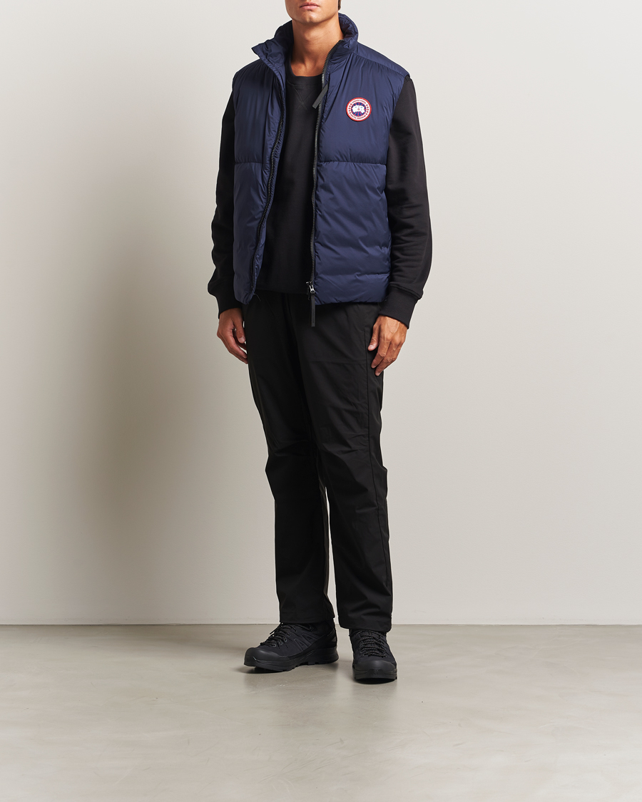 Homme | Manteaux Et Vestes | Canada Goose | Lodge Vest Atlantic Navy