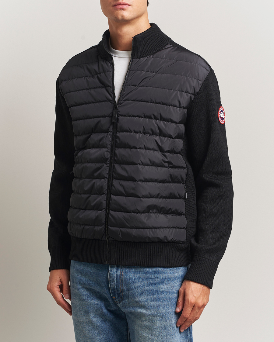 Homme | Manteaux Et Vestes | Canada Goose | Hybridge Knit Jacket Black