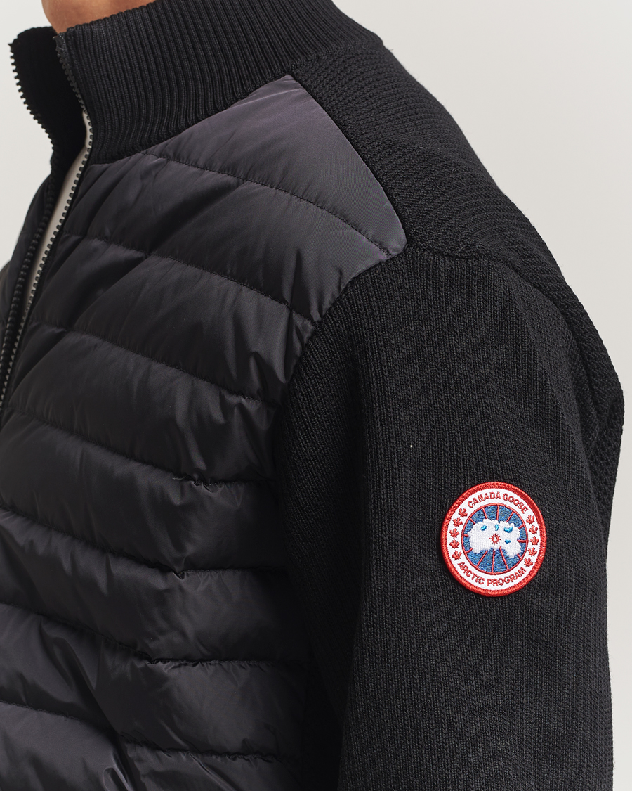 Homme | Manteaux Et Vestes | Canada Goose | Hybridge Knit Jacket Black