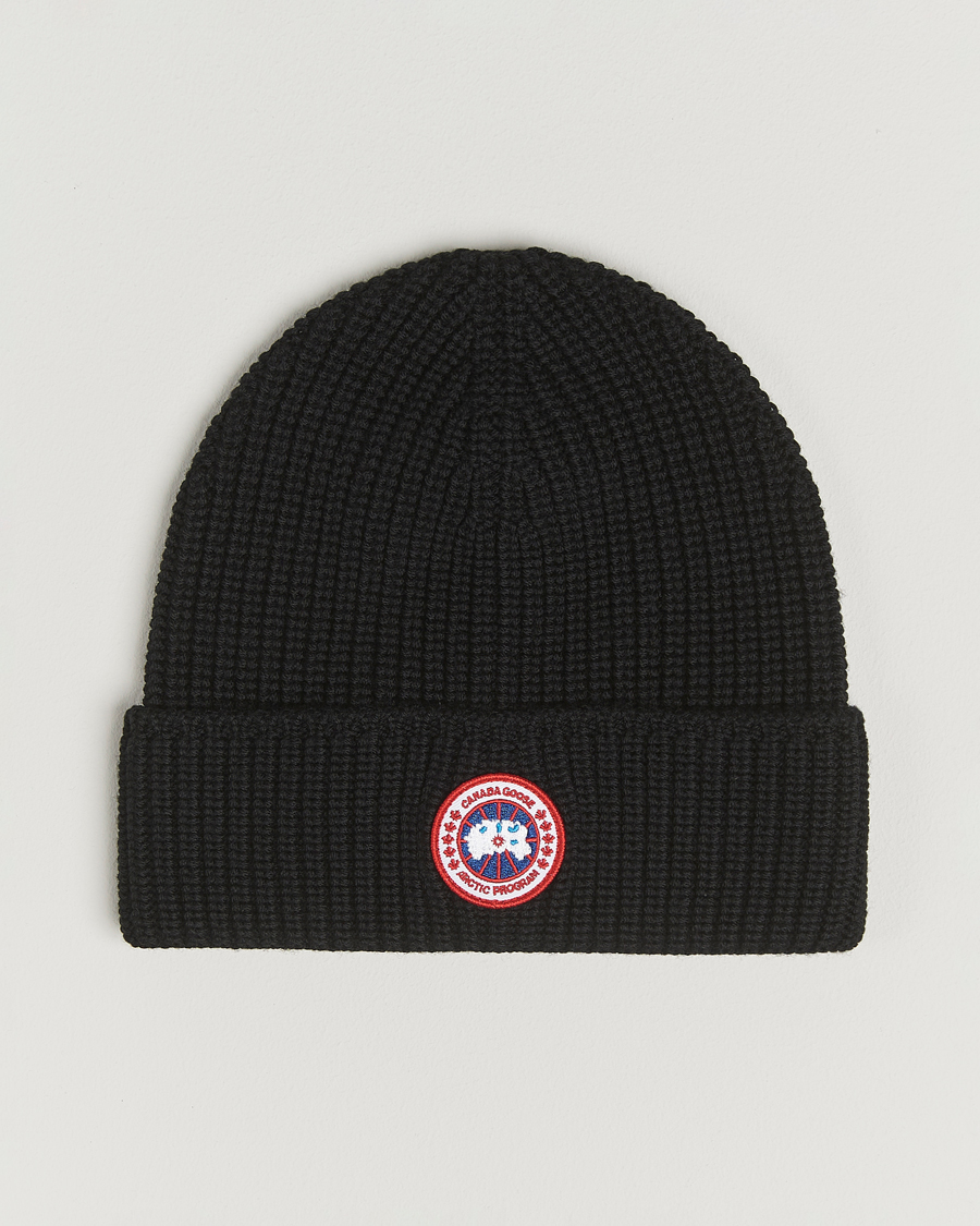 Homme | Bonnets | Canada Goose | Rib Toque Black