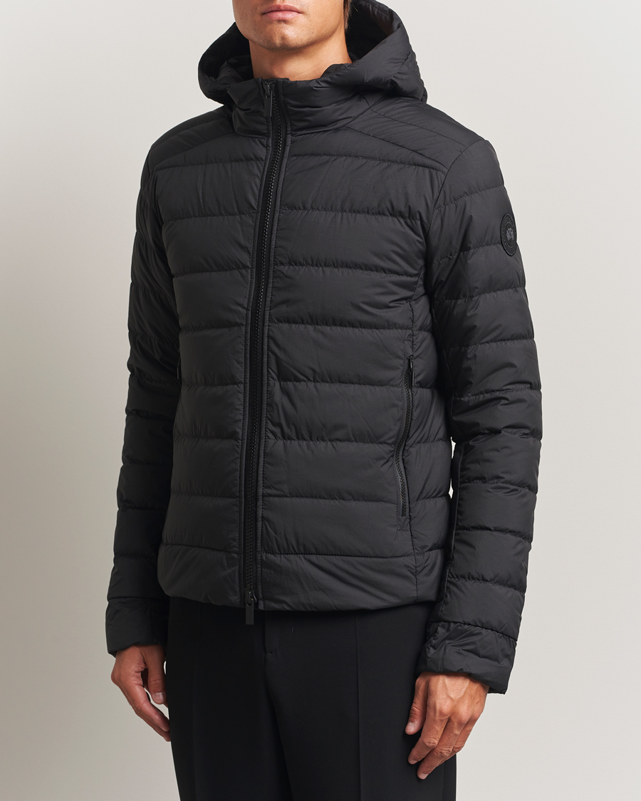 Homme | Manteaux Et Vestes | Canada Goose Black Label | Crofton Hoody Enduraluxe Black