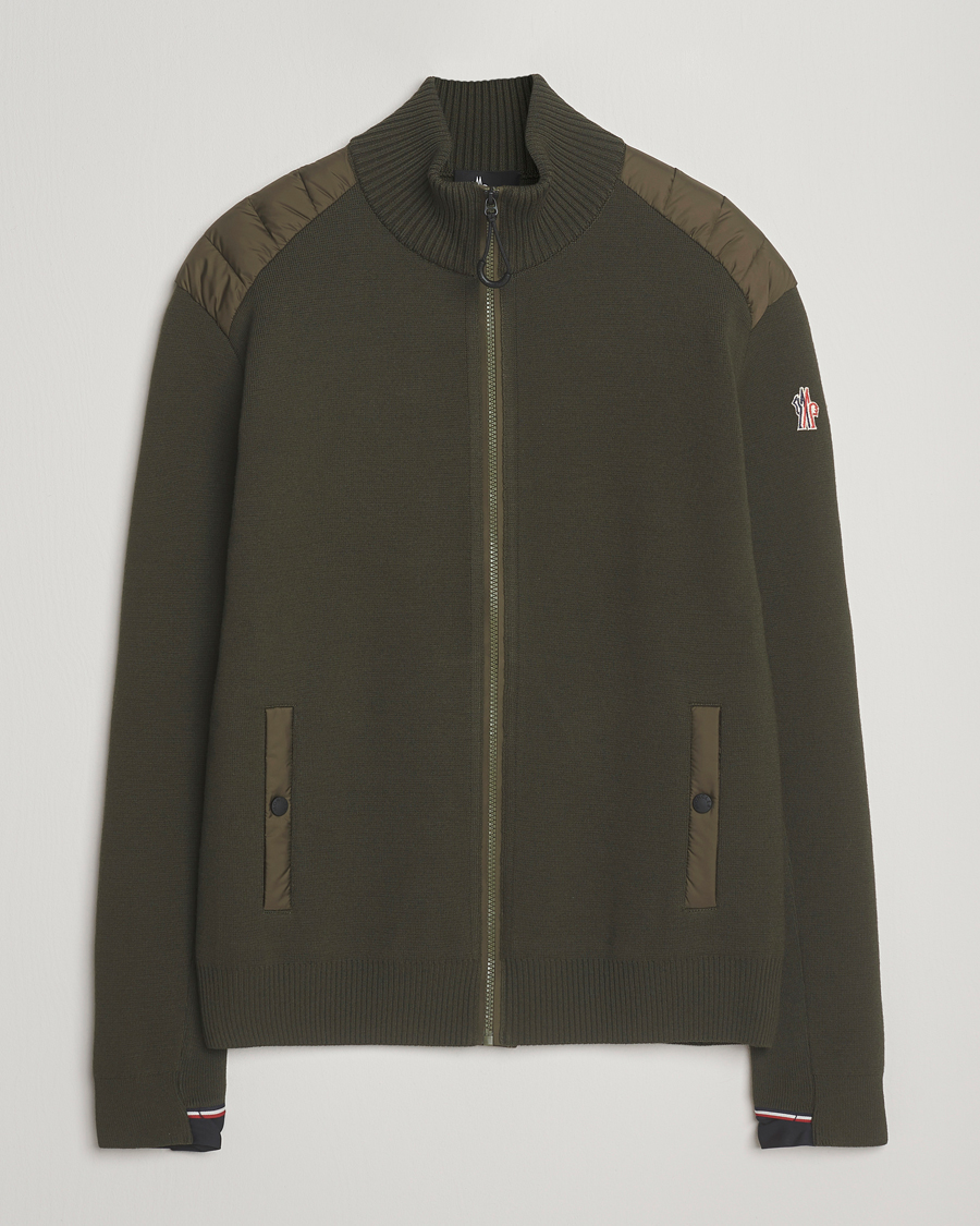 Homme | Manteaux Et Vestes | Moncler Grenoble | Padded Hybrid Jacket Forest Green