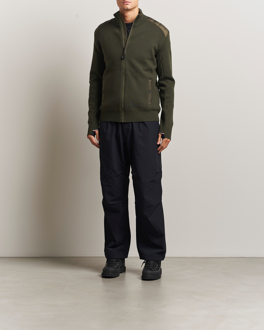 Homme | Manteaux Et Vestes | Moncler Grenoble | Padded Hybrid Jacket Forest Green
