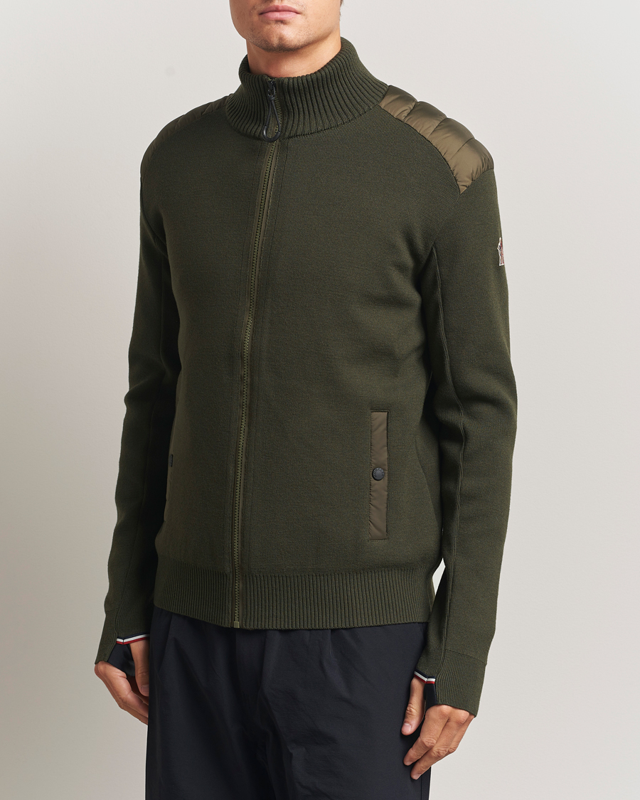 Homme | Manteaux Et Vestes | Moncler Grenoble | Padded Hybrid Jacket Forest Green