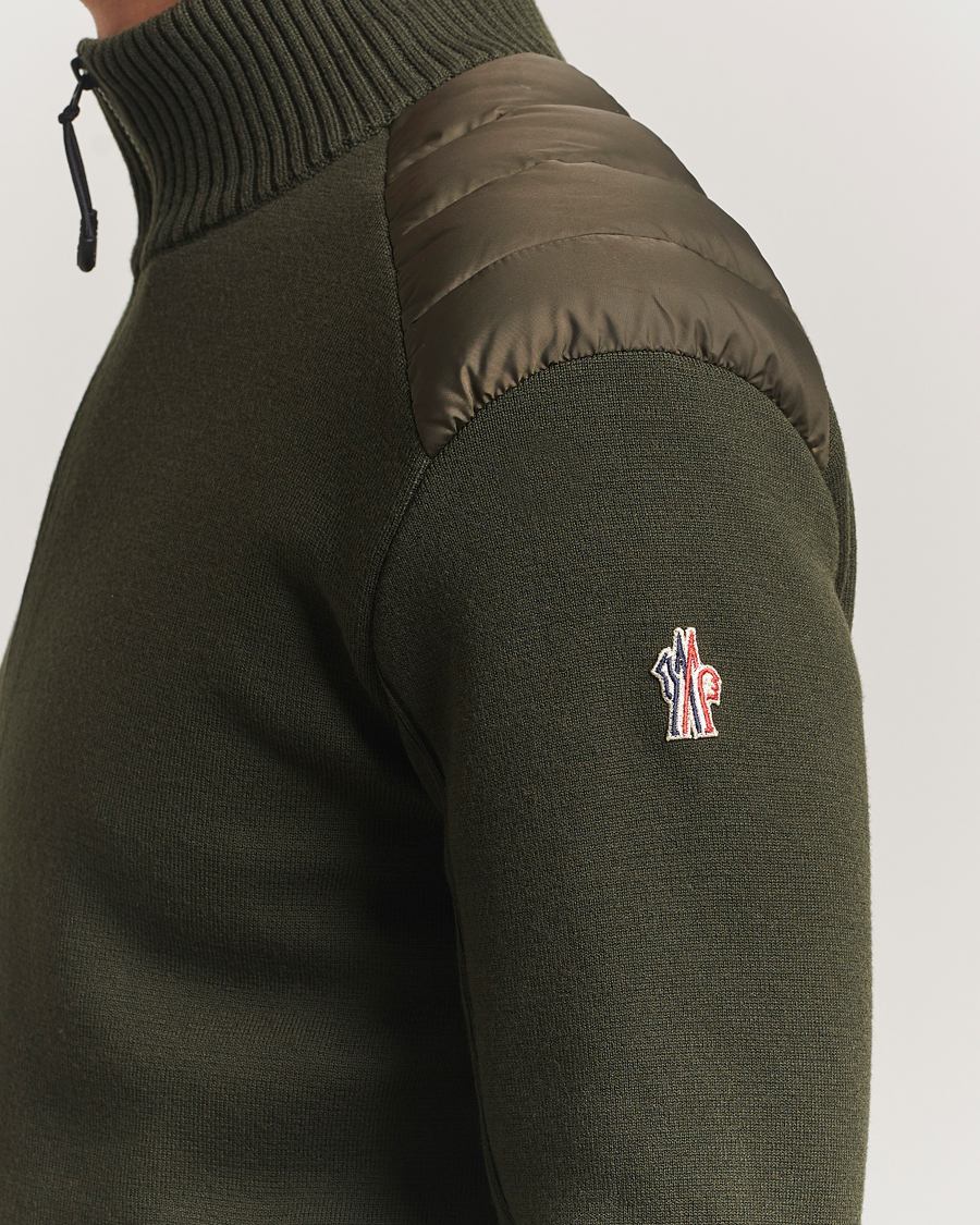 Homme | Manteaux Et Vestes | Moncler Grenoble | Padded Hybrid Jacket Forest Green