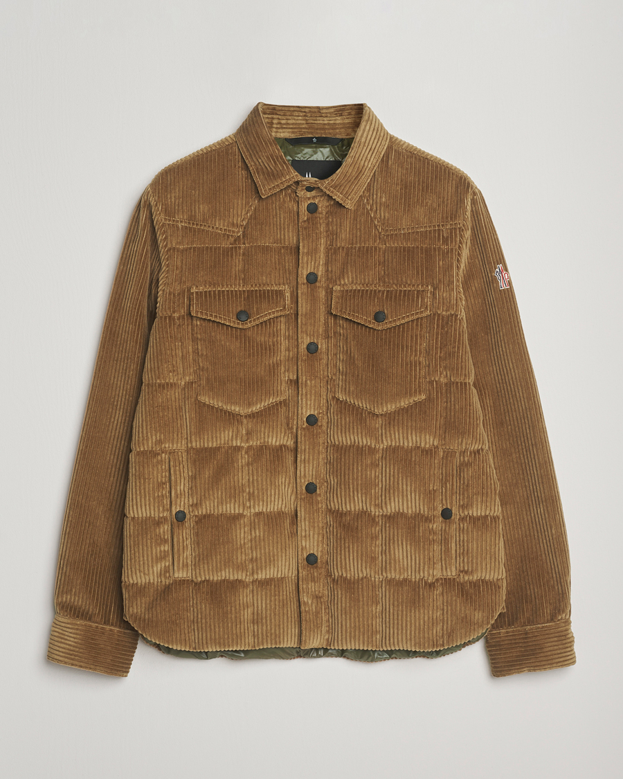 Homme | Manteaux Et Vestes | Moncler Grenoble | Gelt Corduroy Shirt Jacket Brown