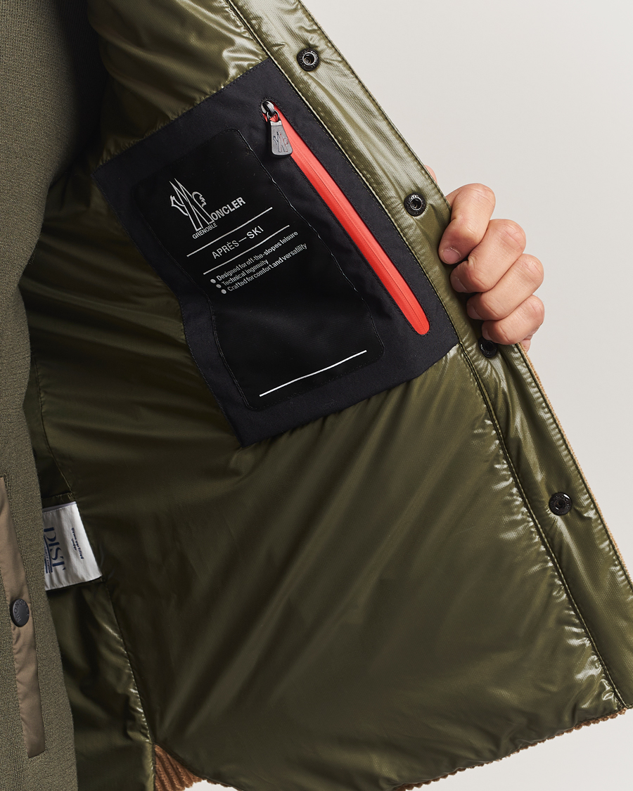 Homme | Manteaux Et Vestes | Moncler Grenoble | Gelt Corduroy Shirt Jacket Brown