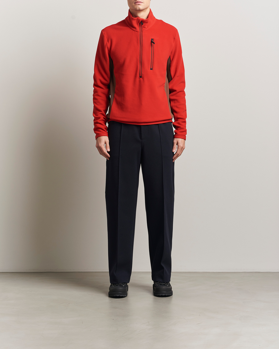 Homme | Pantalons | Moncler Grenoble | Brushed Cotton Drawstring Pants Navy