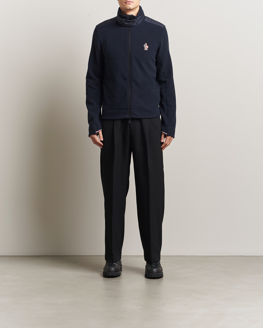 Homme | Pulls Et Tricots | Moncler Grenoble | Full Zip Cardigan Navy
