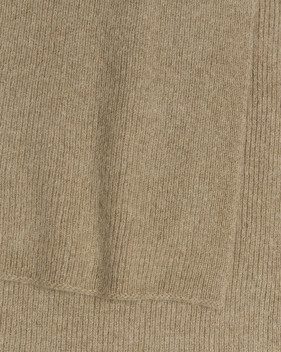 Homme | Écharpes | Le Bonnet | Lambswool/Caregora Scarf Clay