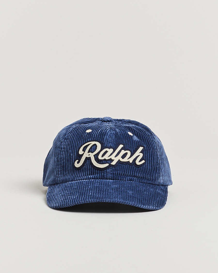 Homme | Bobs Et Casquettes | Polo Ralph Lauren | Retro Corduroy Cap Boston Navy