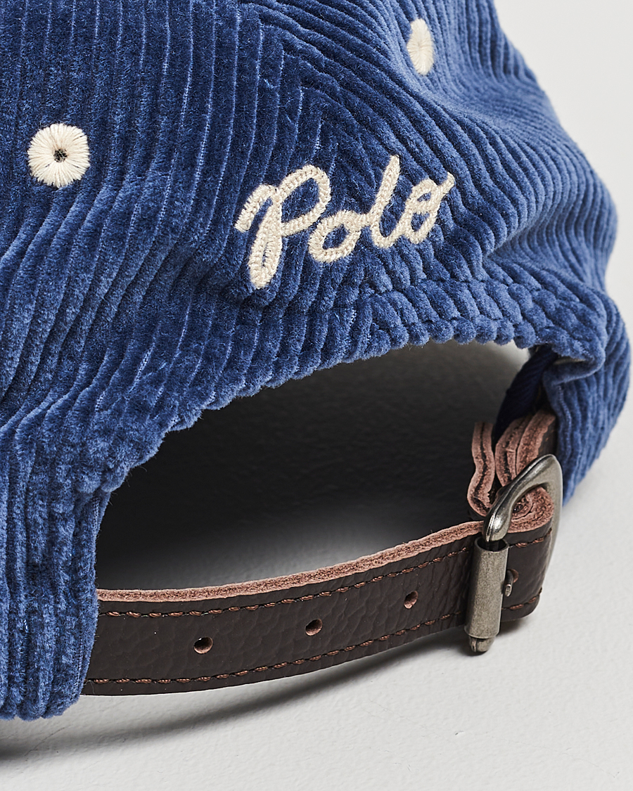 Homme | Bobs Et Casquettes | Polo Ralph Lauren | Retro Corduroy Cap Boston Navy