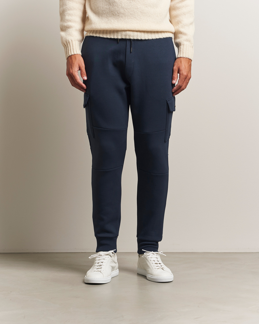 Homme | Pantalons | Polo Ralph Lauren | Double Knitted Athletic Sweatpants Aviator Navy
